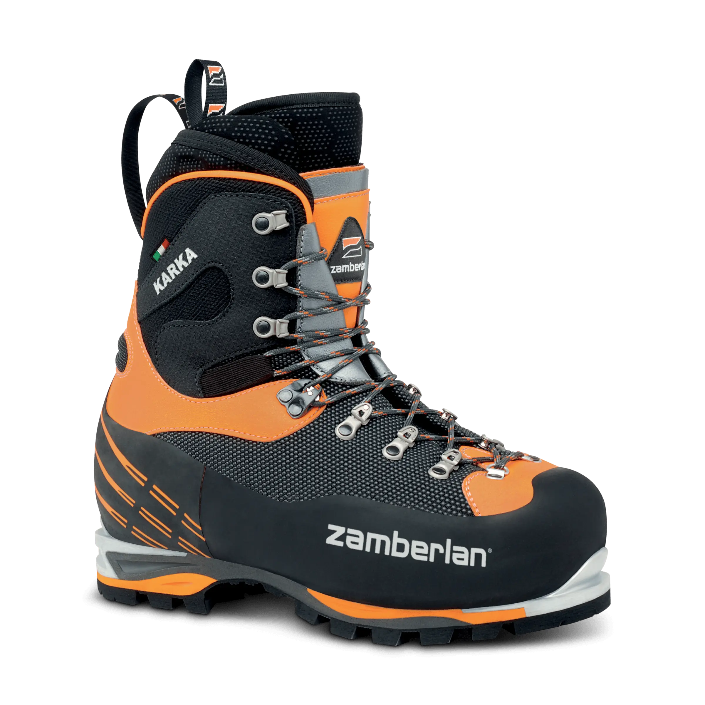 KARKA EVO RR PU - Black/Orange - CALZATURIFICIO ZAMBERLAN SRL