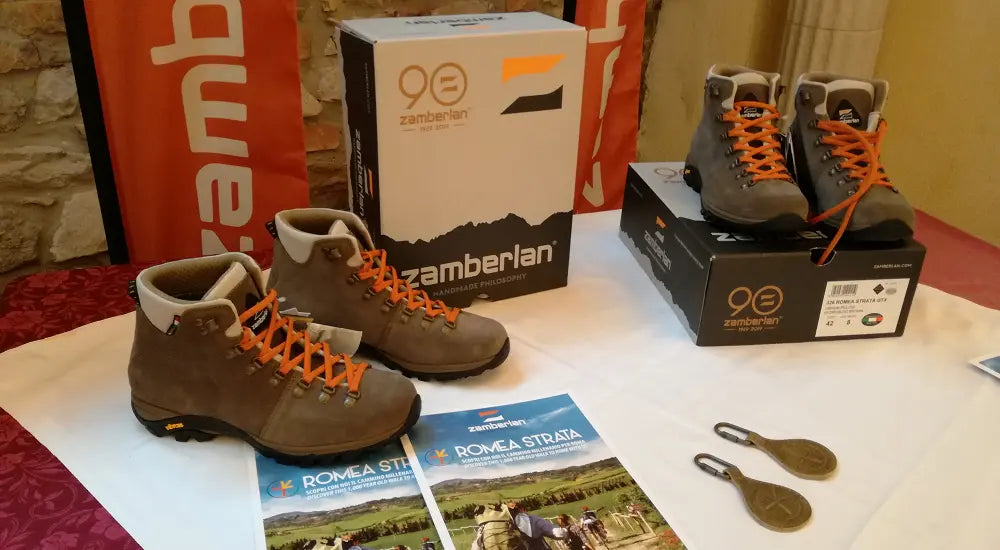 The Romea Strata, a pilgrimage route sponsored by Zamberlan® CALZATURIFICIO ZAMBERLAN SRL