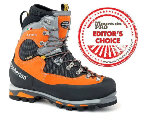 PAMIR GTX RR AWARDED EDITOR’S CHOICE BY MOUNTAIN PRO CALZATURIFICIO ZAMBERLAN SRL