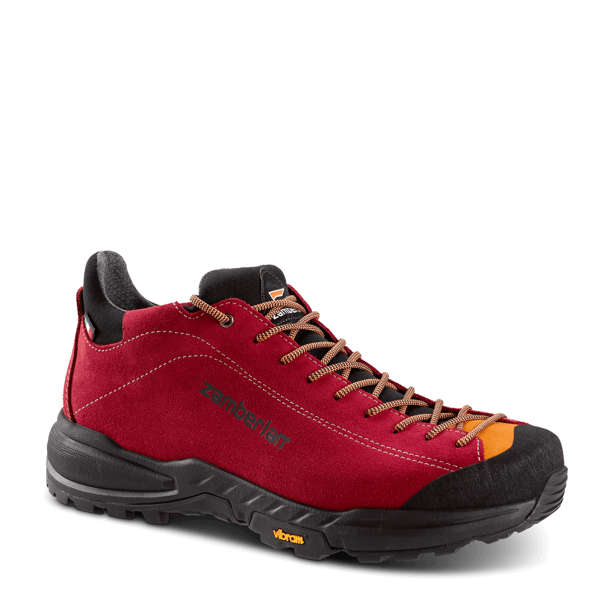 FREE BLAST SUEDE - Rosso Arancione