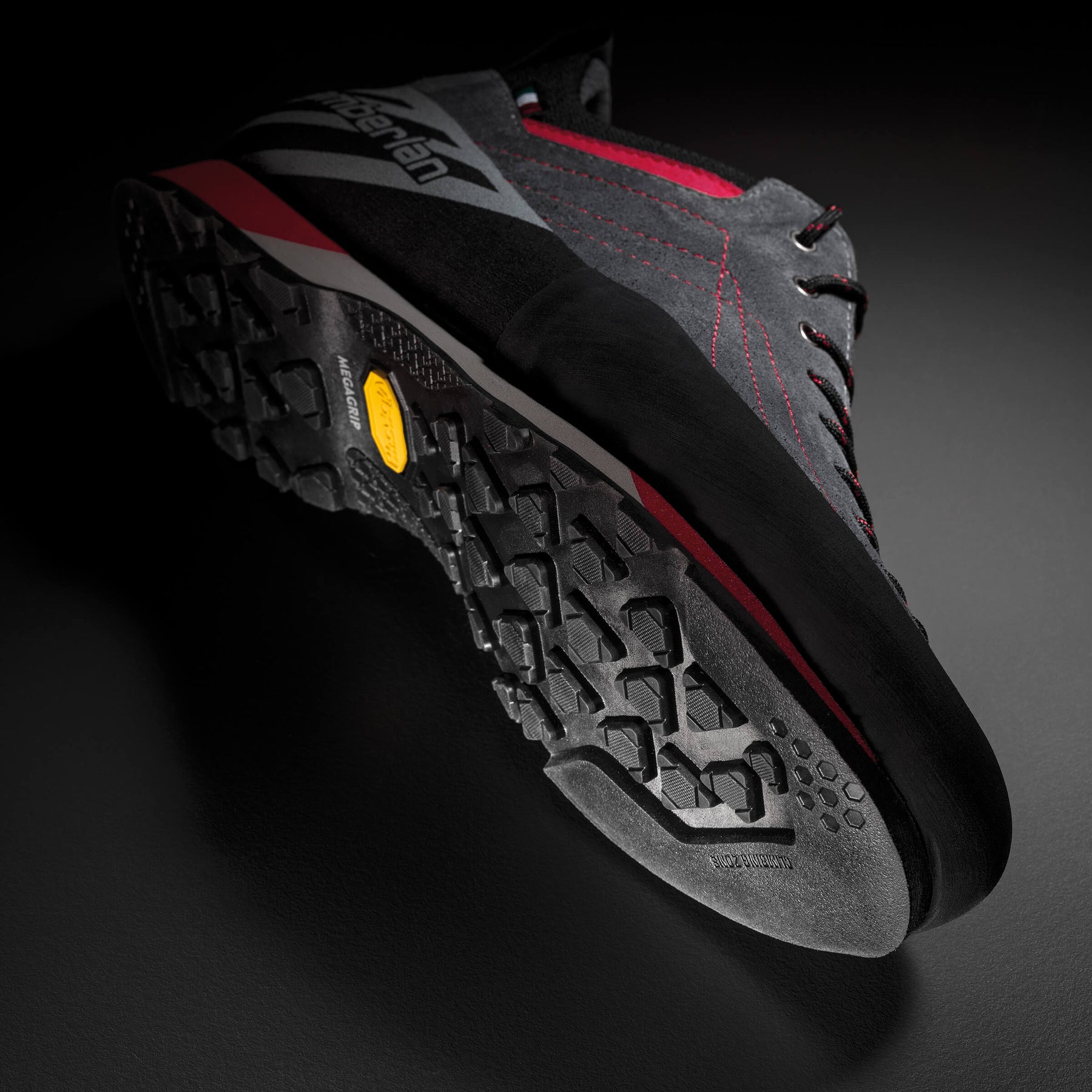 EL CAP RR - Grigio/Rosso