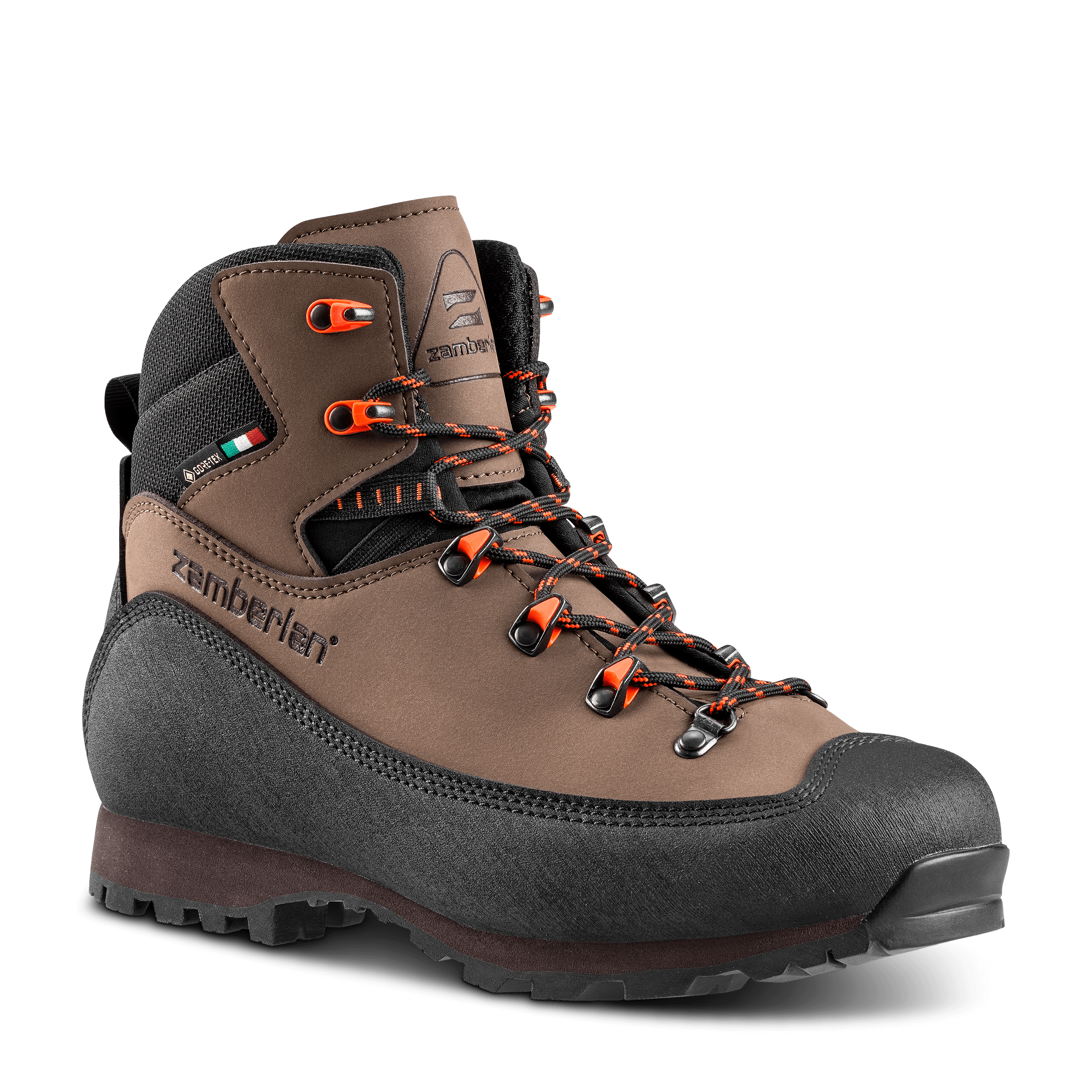 CORMONS GTX WL - Dark Brown/Orange CALZATURIFICIO ZAMBERLAN SRL
