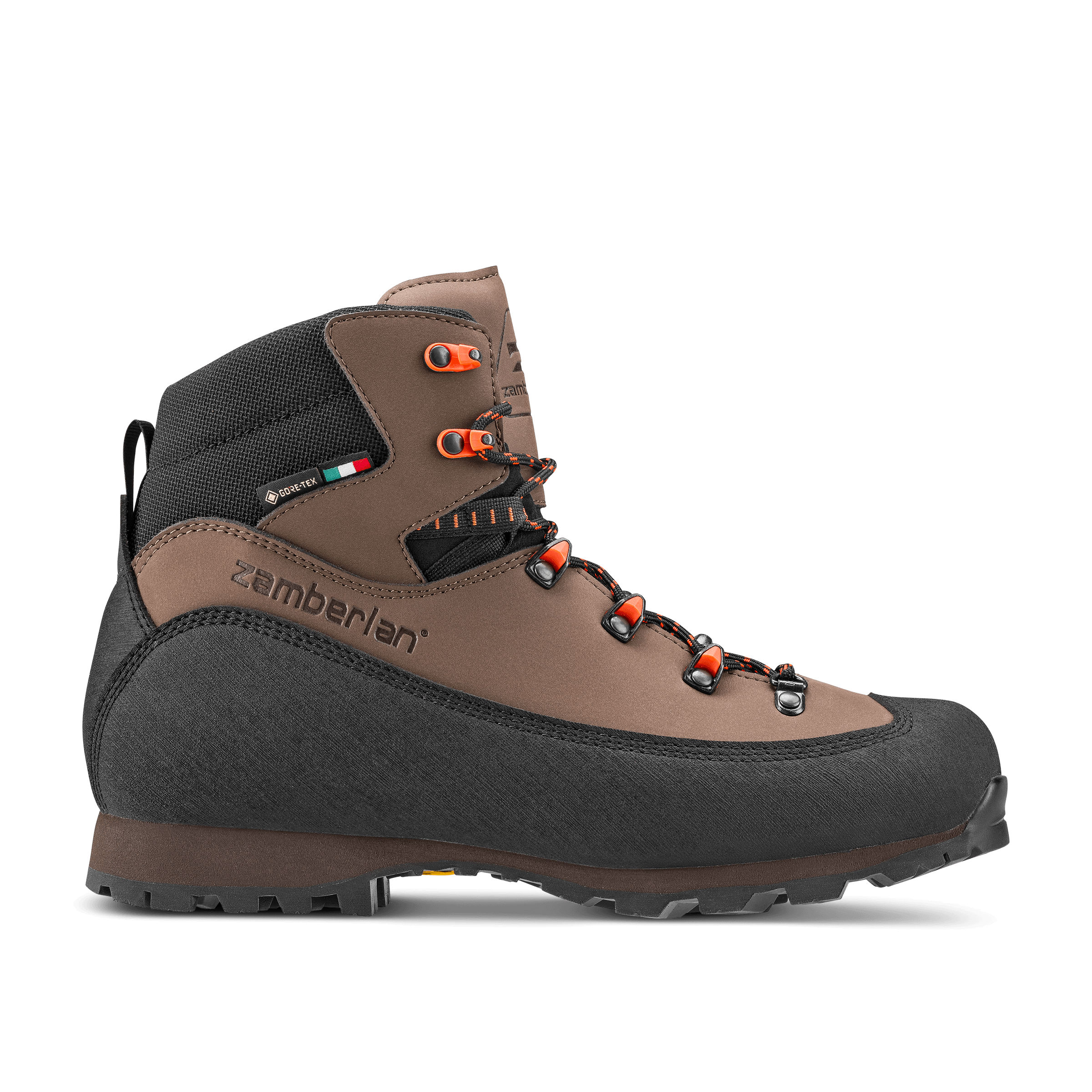 CORMONS GTX WL - Dark Brown/Orange CALZATURIFICIO ZAMBERLAN SRL
