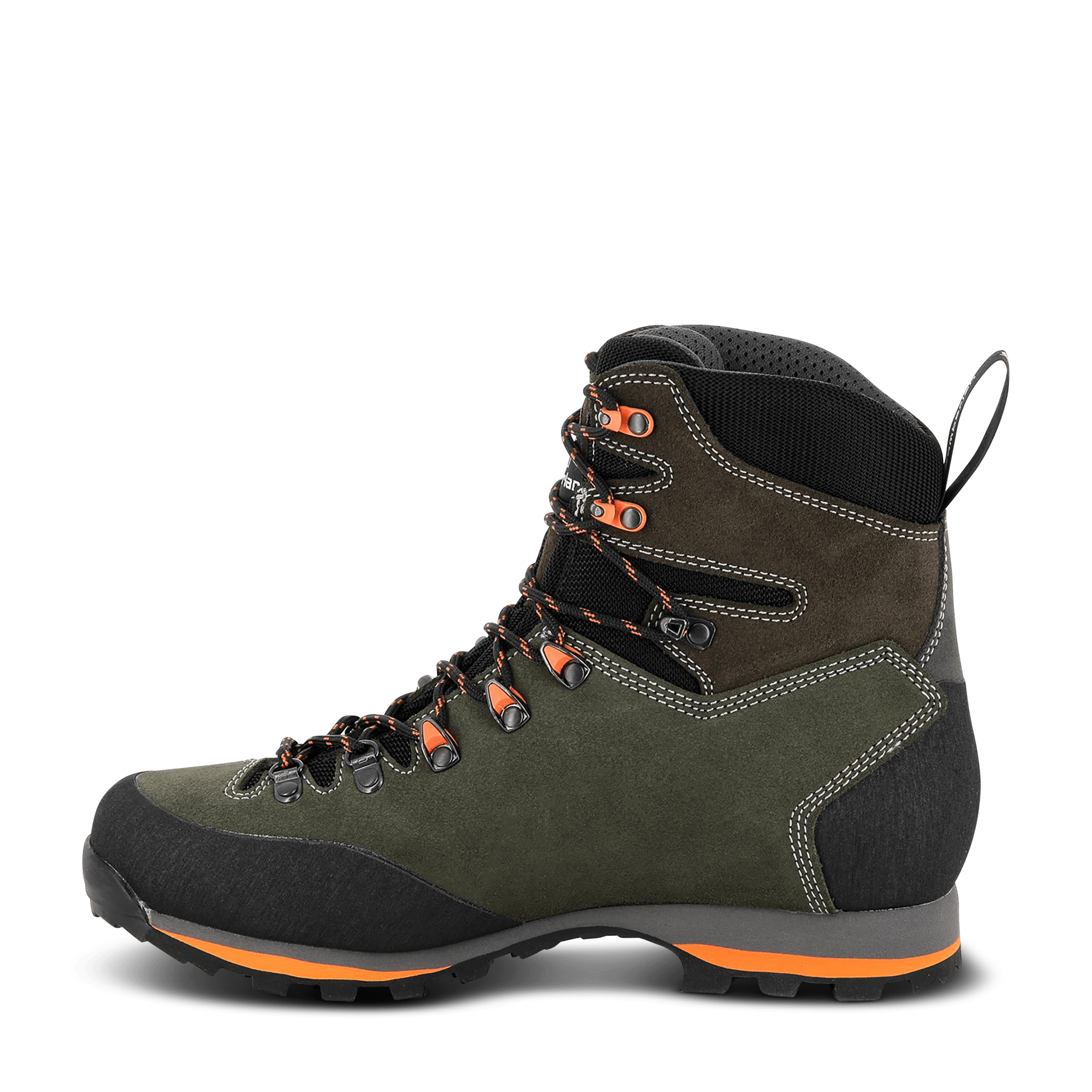 green boot on a transparent background
