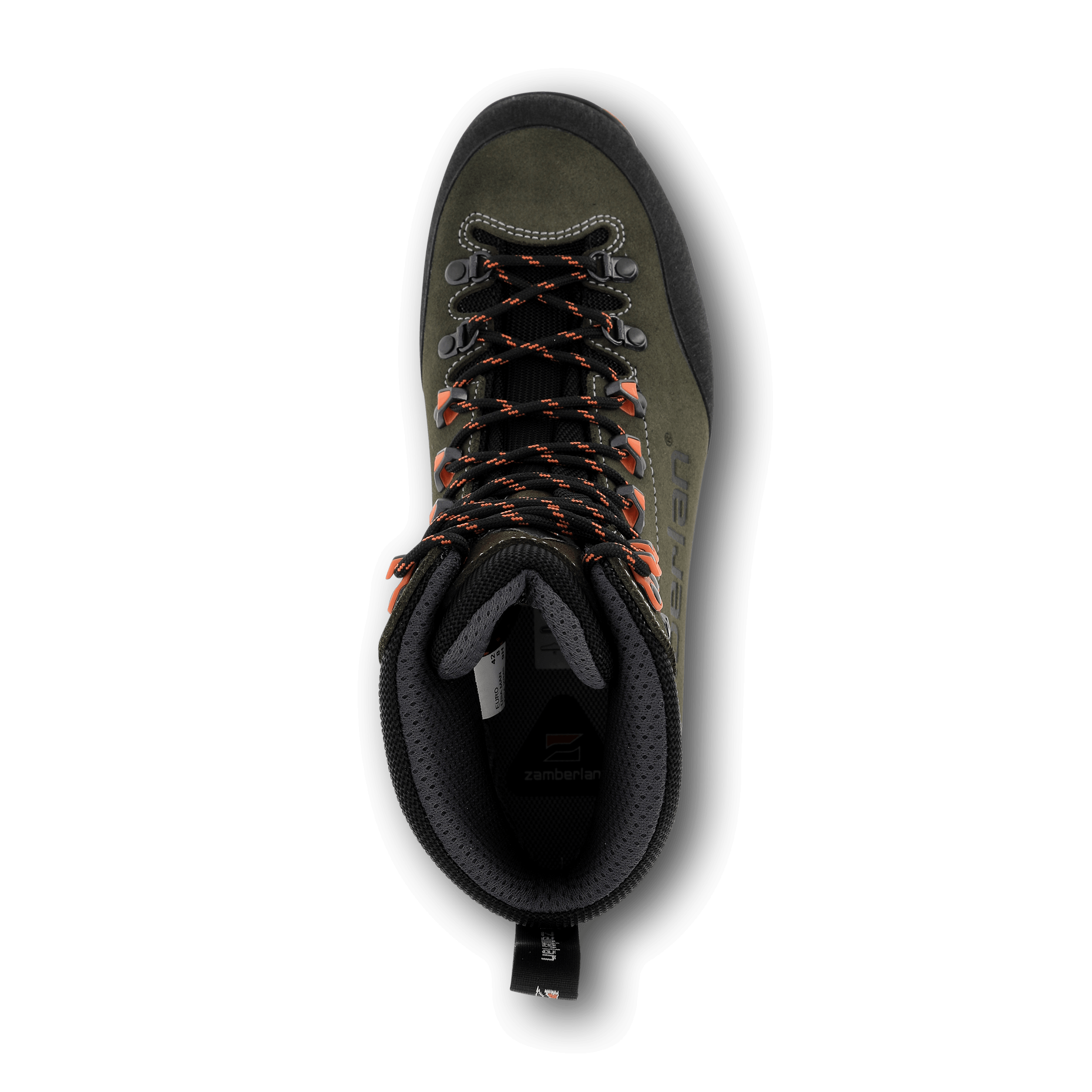 green boot on a transparent background