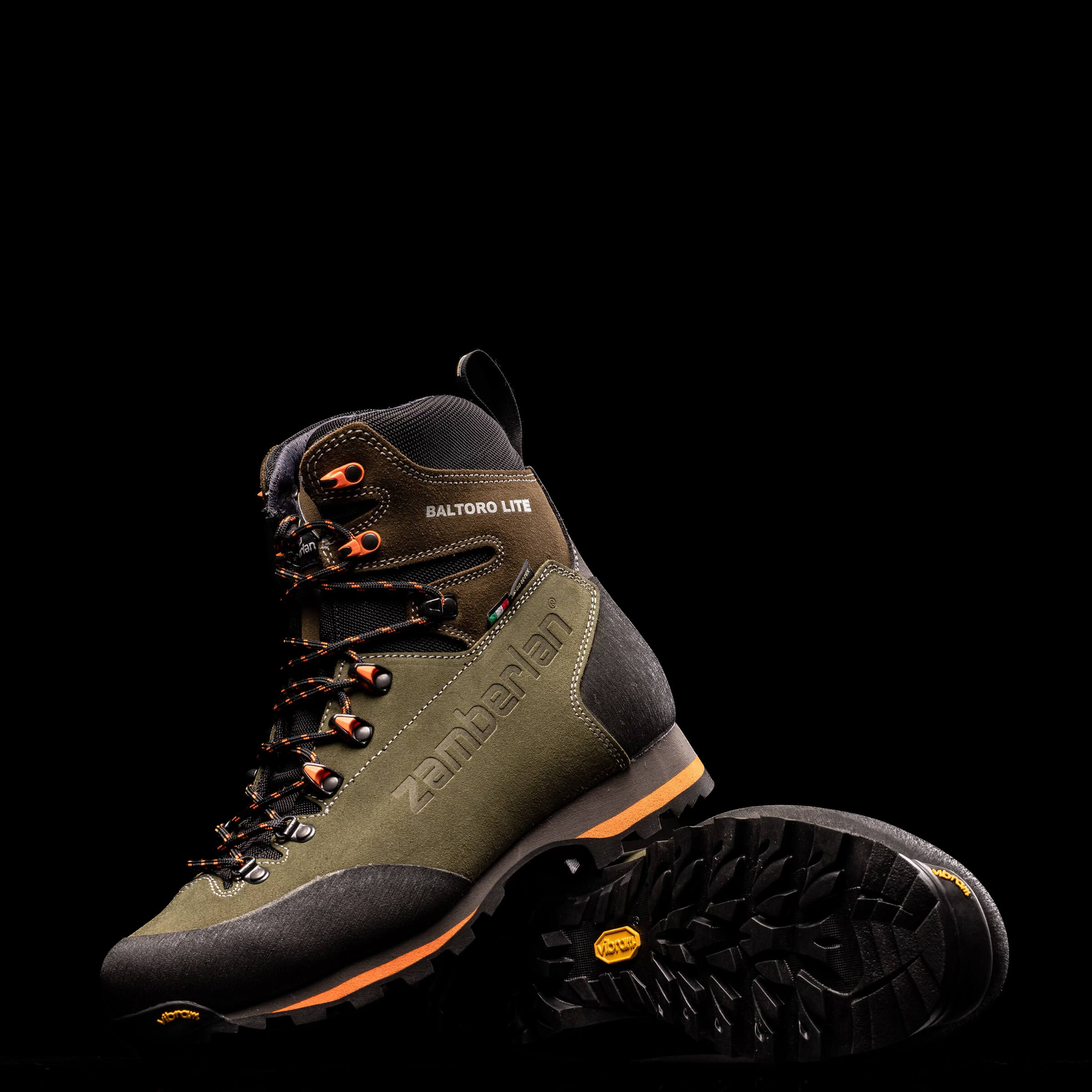 green boots on a transparent background