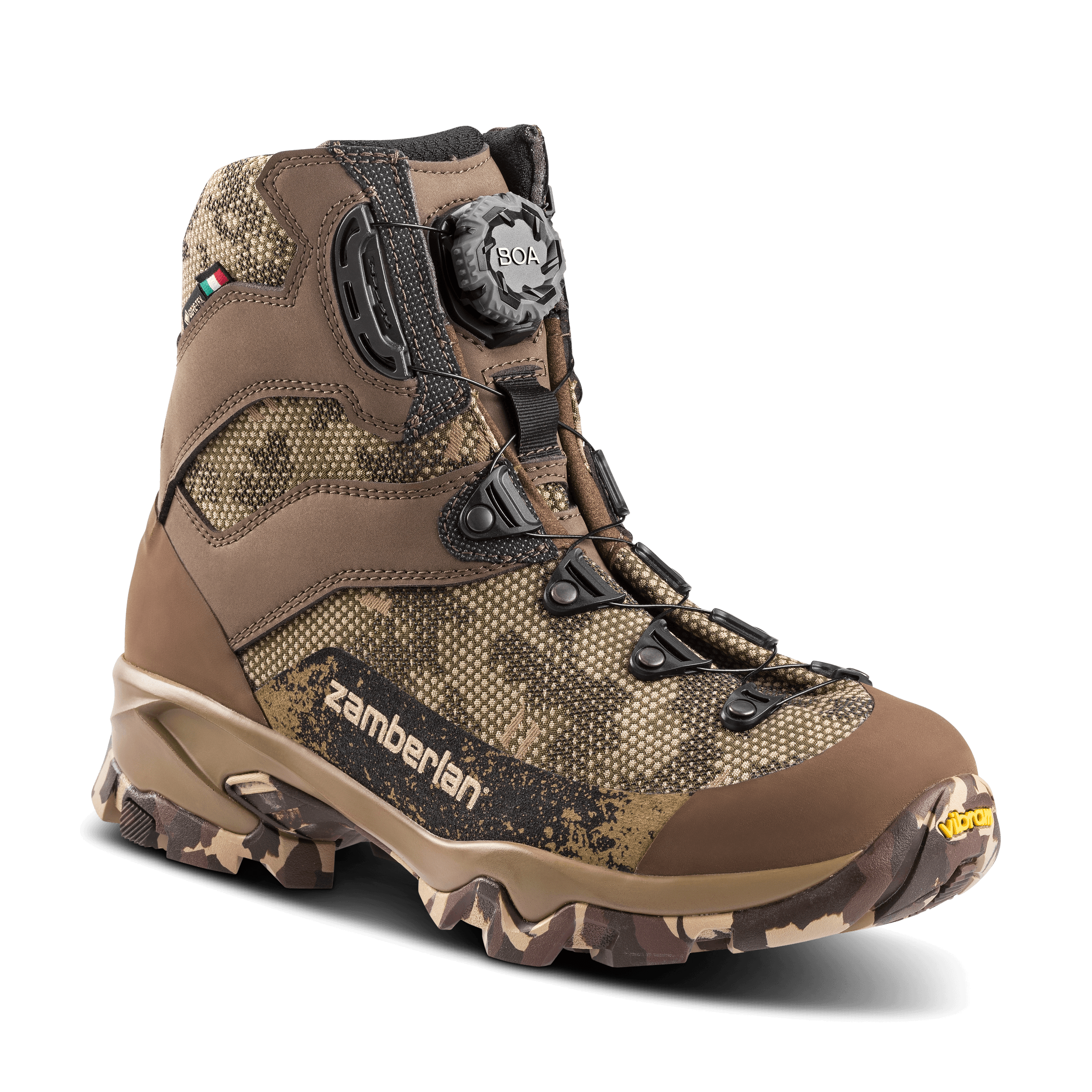 ADAK 6 GTX RR WL BOA - Green Camouflage CALZATURIFICIO ZAMBERLAN SRL