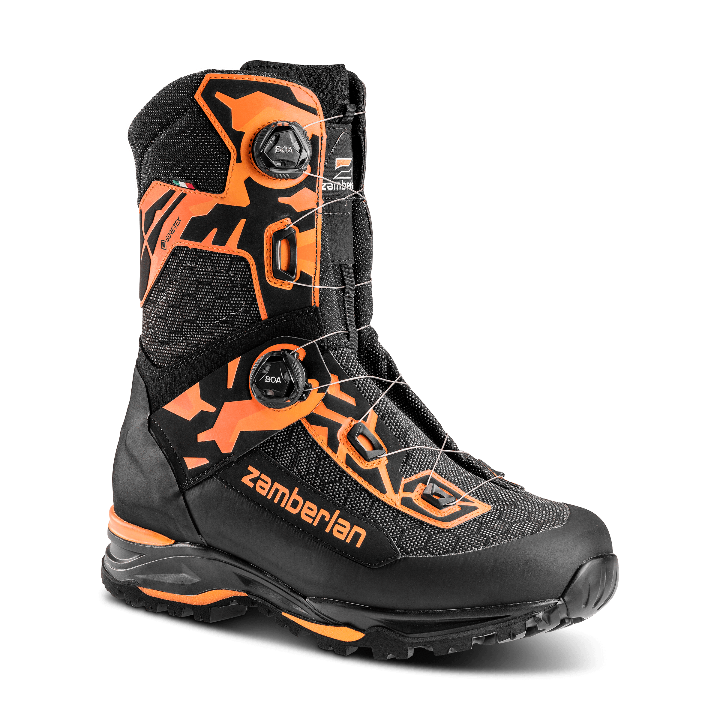ULL GTX RR BOA PRIMALOFT - Black Orange CALZATURIFICIO ZAMBERLAN SRL