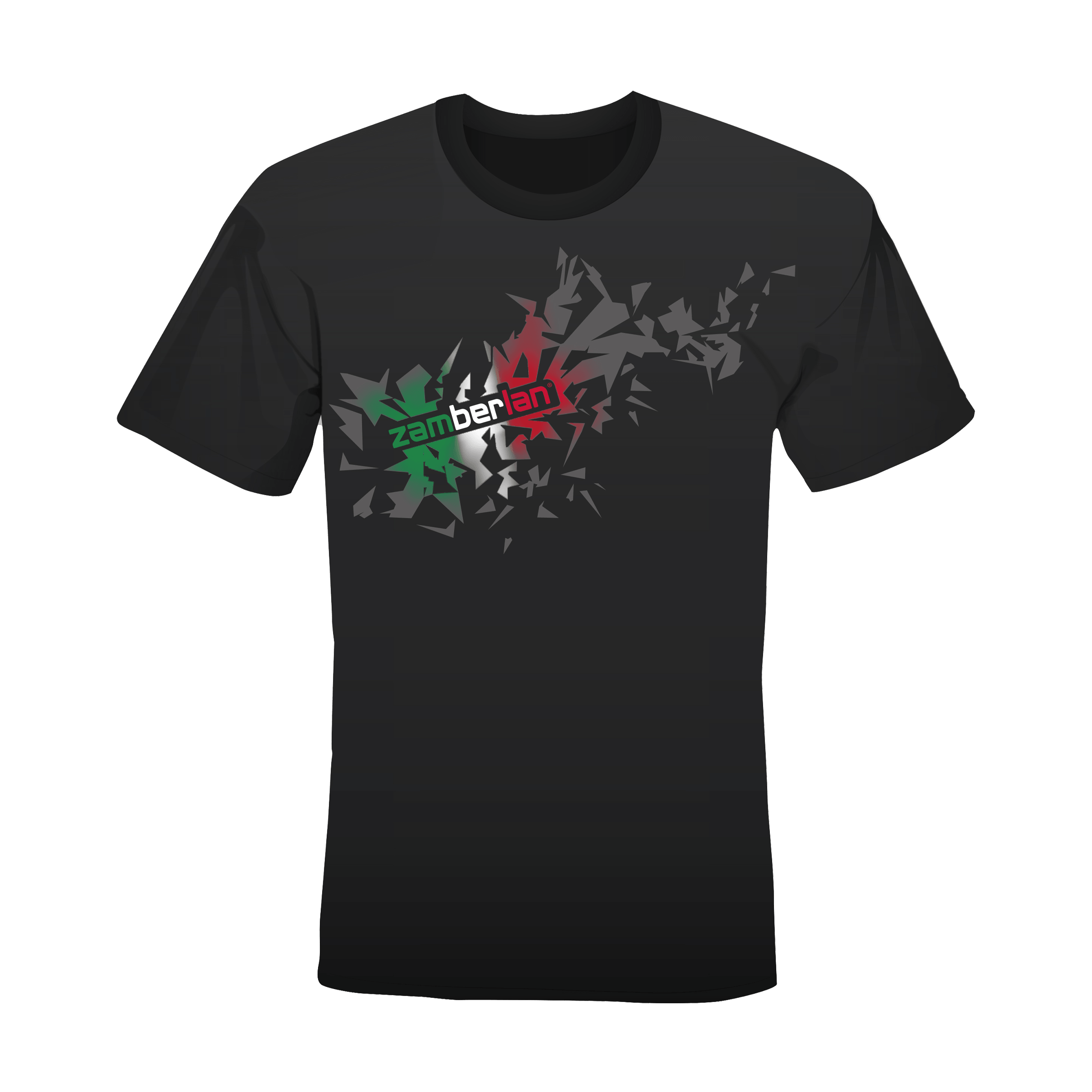 T-SHIRT ZAMBERLAN ITALY - Black CALZATURIFICIO ZAMBERLAN SRL