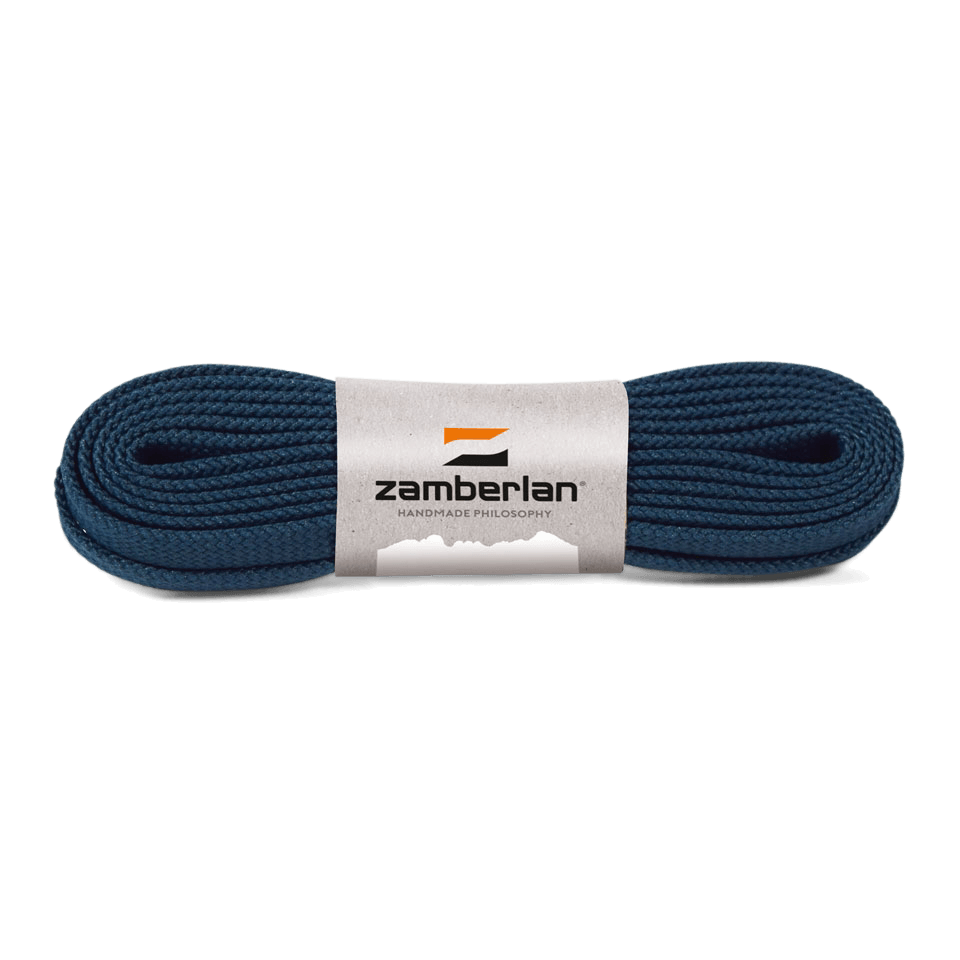 PACKED FLAT LACE - Blue CALZATURIFICIO ZAMBERLAN SRL