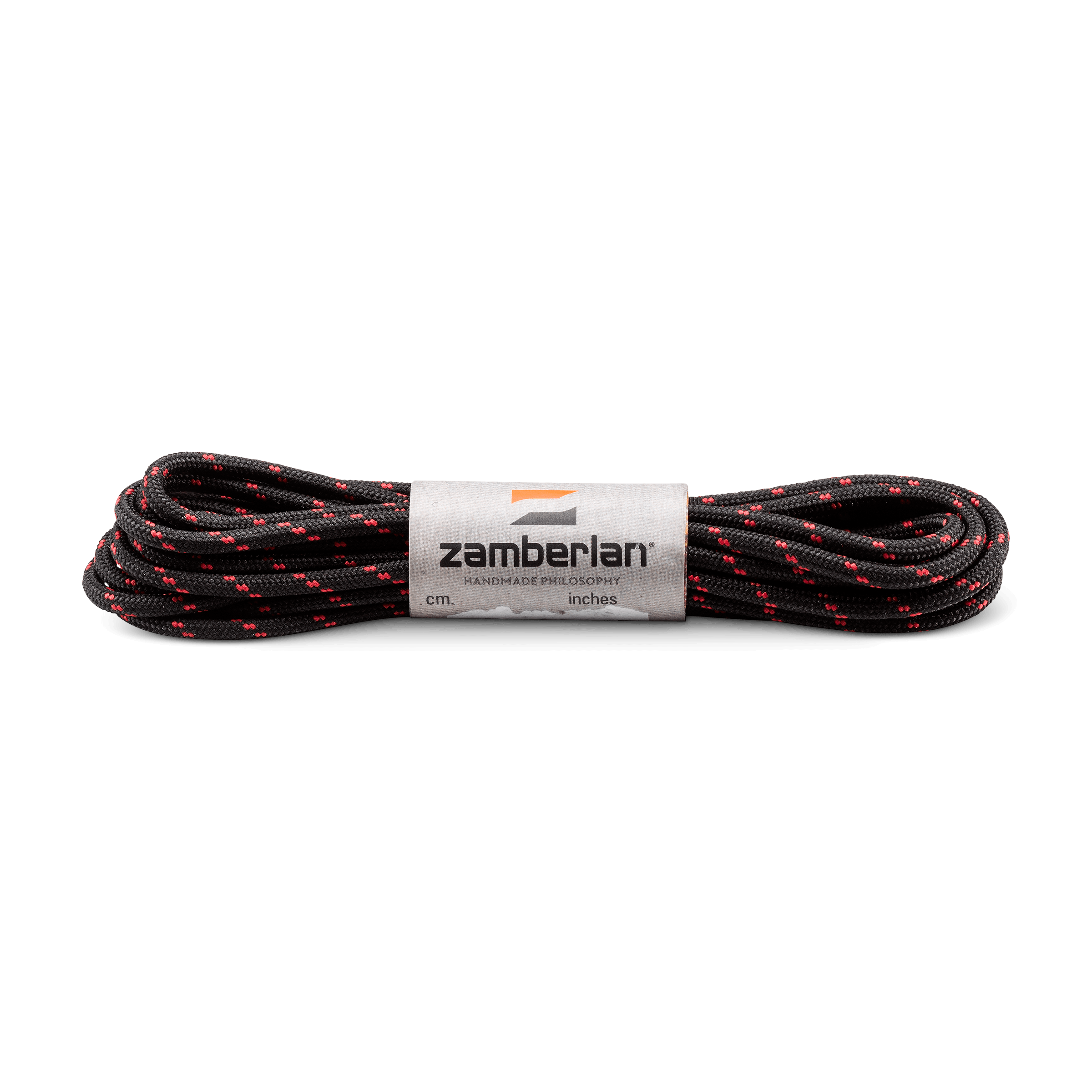 PACKED ROUND LACE - Black/Red CALZATURIFICIO ZAMBERLAN SRL