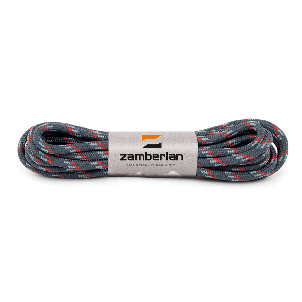 PACKED ROUND LACE - Grey/Red CALZATURIFICIO ZAMBERLAN SRL