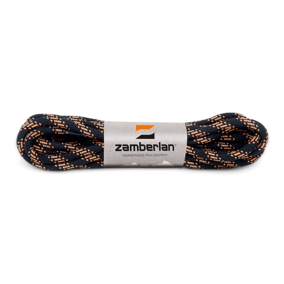 PACKED ROUND LACE - Black/Orange CALZATURIFICIO ZAMBERLAN SRL