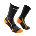 SOCKS PATH - Black/Orange CALZATURIFICIO ZAMBERLAN SRL